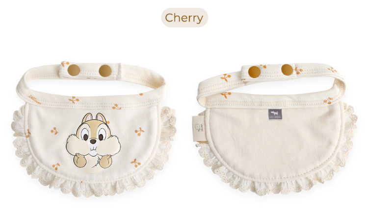 Disney organic Chip'n Dale Bib